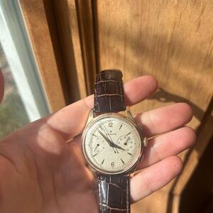 Vintage Zenith 1950s Chronograph Ref. 19518- Jumbo 38mm- For Repair